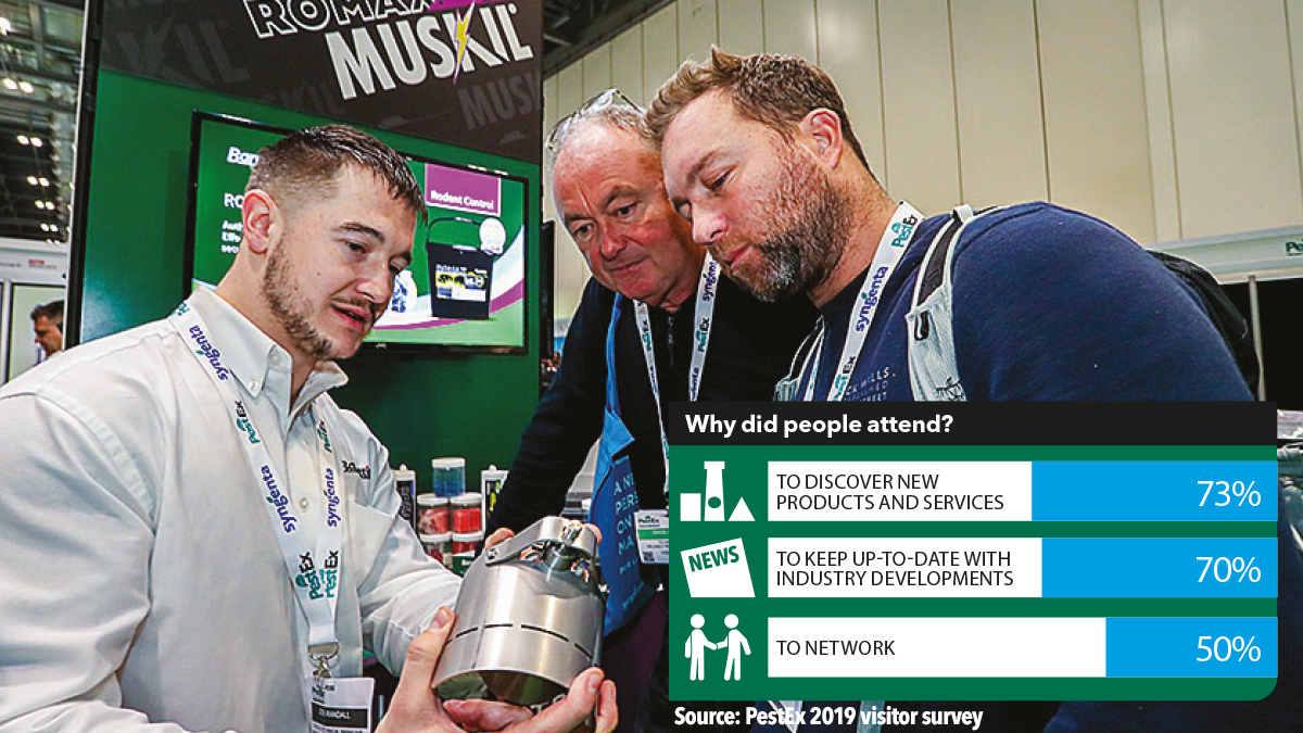 Why do people attend PestEx the pest management show 2021 Why do people attend PestEx the pest management show 2021